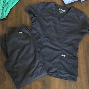Medium Greys Anatomy scrub set EUC.